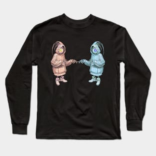 hoodie bros Long Sleeve T-Shirt